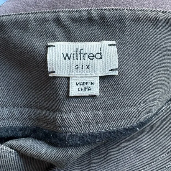Aritzia Wilfred dark grey pencil skirt - Picture 3 of 4